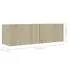  Set de dulapuri TV, 3 piese, stejar sonoma, lemn prelucrat
