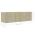  Set de dulapuri TV, 3 piese, stejar sonoma, lemn prelucrat