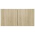 Set de dulapuri TV, 10 piese, stejar sonoma, lemn prelucrat