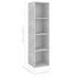  Set de dulapuri TV, 3 piese, gri beton, lemn prelucrat