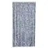  Perdea de insecte, albastru, alb, argintiu, 100x220 cm Chenille