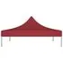  Acoperiș pentru cort de petrecere, vișiniu, 3x3 m, 270 g/m²