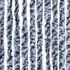  Perdea de insecte, albastru, alb, argintiu, 100x220 cm Chenille