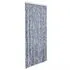  Perdea de insecte, albastru, alb, argintiu, 100x220 cm Chenille