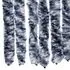  Perdea de insecte, albastru, alb, argintiu, 100x220 cm Chenille