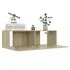  Set de dulapuri TV, 6 piese, stejar sonoma, lemn prelucrat