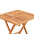  Set bistro 3 piese cu perne crem, lemn masiv tec