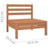  Set mobilier de grădină, 4 piese, maro miere, lemn masiv de pin