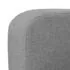  Canapea cu 2 locuri, 135 x 65 x 76 cm, gri deschis