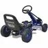 Mașină Go Kart cu scaun reglabil, albastru