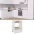  Dulap pentru cuptor Lyon, alb, 60x46x81,5 cm, lemn prelucrat