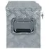  Cutie din aluminiu, 76,5 x 26,5 x 33 cm, argintiu