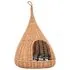  Casă pentru pisici cu pernă, 40x60 cm, salcie naturală, teepee