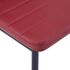  Set mobilier de bucătărie, 5 piese, roșu vin