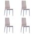  Set mobilier de bucătărie, 5 piese, cappuccino