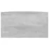  Suport monitor, gri beton, 100x24x13 cm, lemn prelucrat