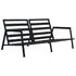  Set mobilier de grădină cu perne, 5 piese, gri închis, aluminiu