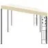  Pavilion de perete, crem, 6 x 3 x 2,5 m