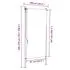  Jaluzea tip rulou de exterior, antracit, 100 x 270 cm 