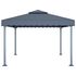  Pavilion, antracit, 400 x 300 cm, aluminiu