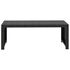  Set mobilier de grădină cu perne, 5 piese, negru, poliratan
