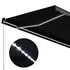  Copertină retractabilă manual cu LED, antracit, 350 x 250 cm