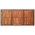  Set mobilier de exterior cu perne, 9 piese, negru, poliratan