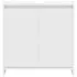  Dulap de baie, alb, 60x33x61 cm, lemn prelucrat