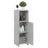 Dulap de baie, gri beton, 30 x 30 x 95 cm, lemn prelucrat