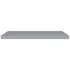  Rafturi de perete suspendate, 4 buc., gri, 90x23,5x3,8 cm, MDF