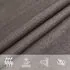  Pânză parasolar , antracit , 3x4x5 m, HDPE ,160 g / m²