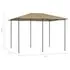  Pavilion, gri taupe, 3x4x2,6 m, 160 g/m²