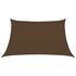  Pânză parasolar, maro, 3/4x2 m, HDPE, 160 g/m²