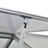  Seră din aluminiu ranforsat cu cadru la bază, 6,05 m²