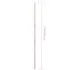  Stâlpi telescopici cort, 2 buc., lungime 170-255cm, oțel zincat