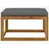  Set mobilier de grădină cu perne, 4 piese, lemn masiv de acacia