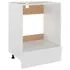  Dulap pentru cuptor Lyon, alb, 60x46x81,5 cm, lemn prelucrat