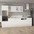  Dulap cuptor microunde “Lyon”, alb, 60 x 57 x 207 cm