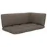  Set mobilier din paleți cu perne, 6 piese, alb, lemn pin tratat