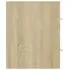  Set mobilier baie, 2 piese, stejar Sonoma, PAL 