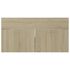  Set mobilier baie, 2 piese, stejar Sonoma, PAL
