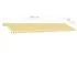  Copertină retractabilă manual cu LED, galben și alb, 600x300 cm