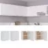  Dulapuri suspendate “Lyon”, 2 buc., alb, 50x31x60 cm