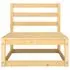  Set mobilier grădină cu perne, 2 piese, lemn masiv de pin