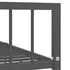  Cadru de pat, negru, 100 x 200 cm, metal