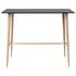  Set mobilier de bar, 7 piese, negru