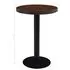  Masă de bistro, maro închis, 60 cm, MDF