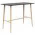  Set mobilier de bar, 7 piese, negru