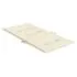  Perne cu spătar mic, 2 buc. crem 100x50x3 cm textil oxford