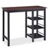  Set mobilier de bar, 3 piese, MDF, negru